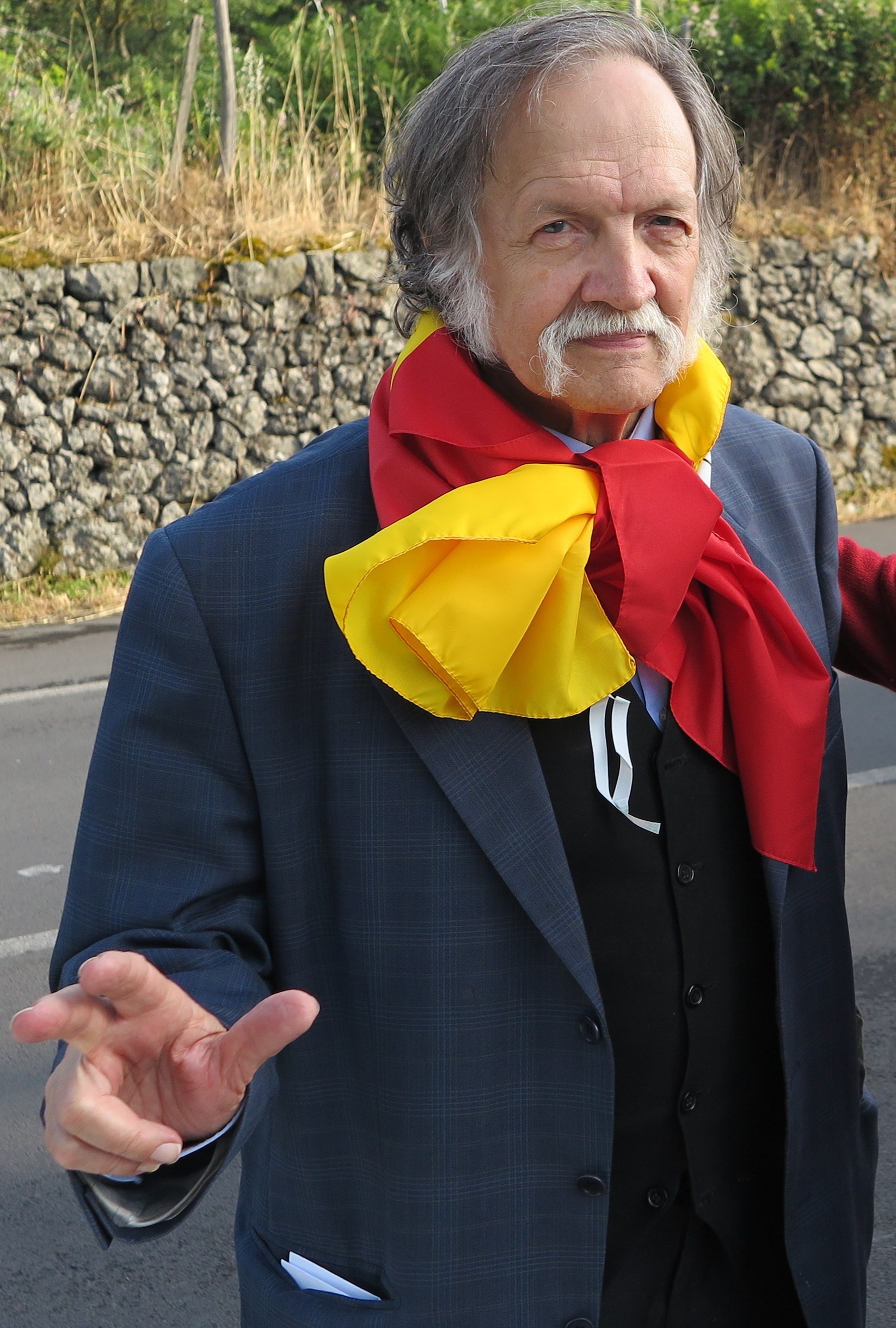 Pippo Scianò, ex Segretario Politico e oggi Presidente onorario del Fronte Nazionale Siciliano "Sicilia Indipendente"