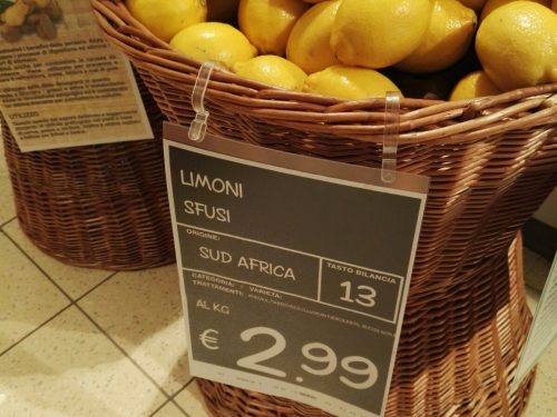 L’Italia importa limoni… E in Sicilia scompaiono!
